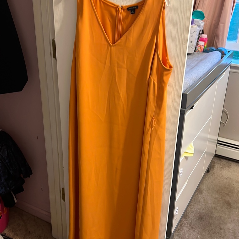 Ann Taylor dress orange